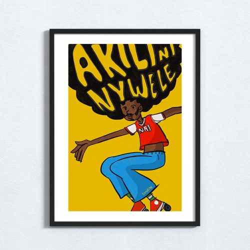 Akili Ni Nywele Framed Artwork