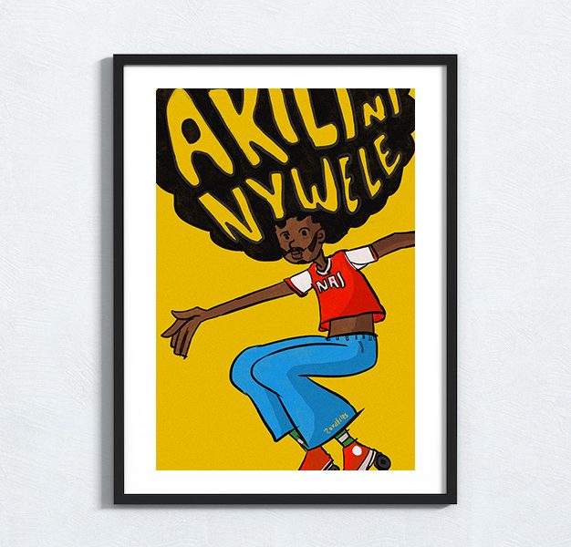 Akili Ni Nywele Framed Artwork