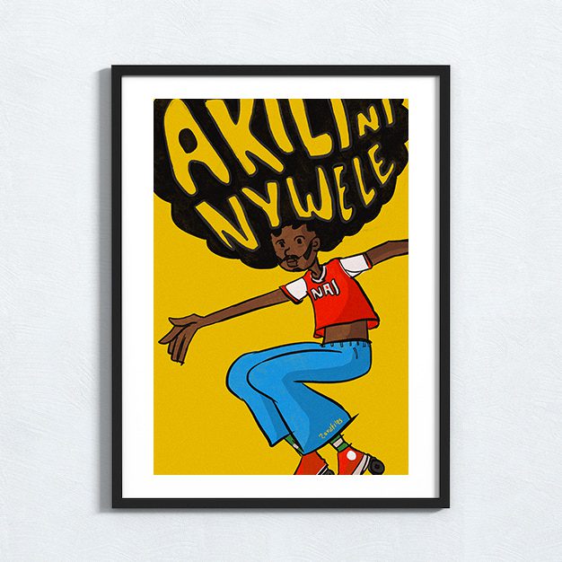 Akili Ni Nywele Framed Artwork