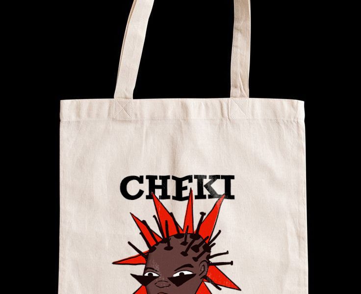 Cheki Dem Tote bag